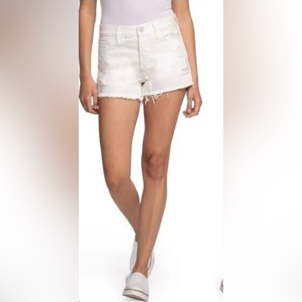 NWT Blanknyc High-rise Distressed Denim Shorts